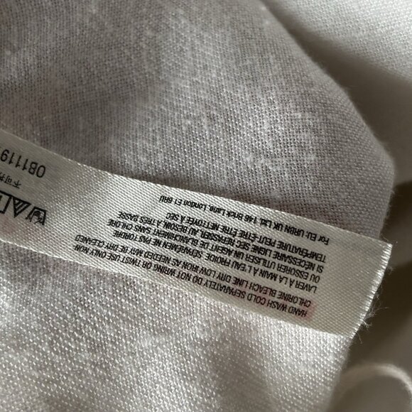 Free People Harem Pants Jumpsuit Playsuit Womens M Ivory Boho Hippie Lagenlook - Picture 10 of 16